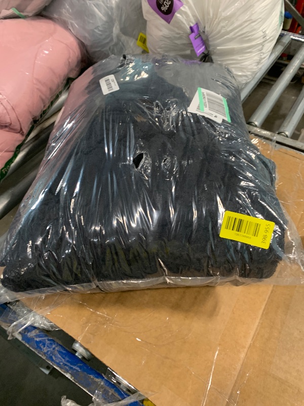Photo 1 of **ITEM IS DIRTY**
Whale Flotilla King Size Fuzzy Fleece Blanket for Bed, 90x104 Inch Fluffy Warm Soft Jacquard Blankets for All Season, Lightweight and Cozy, Black