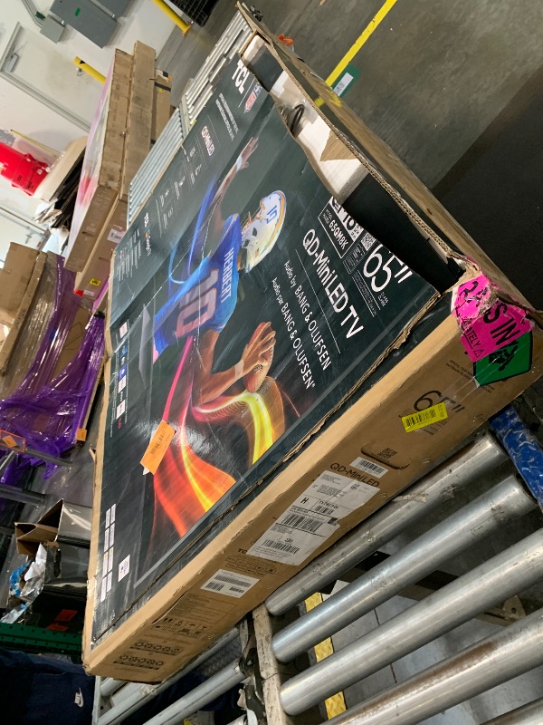 Photo 1 of ** SOLD AS IS NO REFUND/RETURN** SEE COMMENTS  TCL 65 Inch Class QM8K Series | Mini LED QLED 4K HDR | 65QM8K, 2025 Model | 120HZ-144HZ Anti Reflective Wide Angle Screen Smart Google TV Dolby Atmos | Voice Remote Alexa Gaming Streaming Television