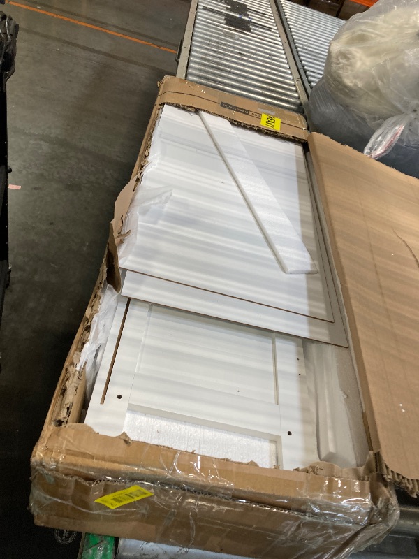 Photo 1 of ***SIMILAR ITEM***
MaverickFurni White Desk with Drawers, 48 Inch Small Computer Desk with 4 Storage Drawers for Small Space, Home Office Desk for Bedroom with Storage File Drawer