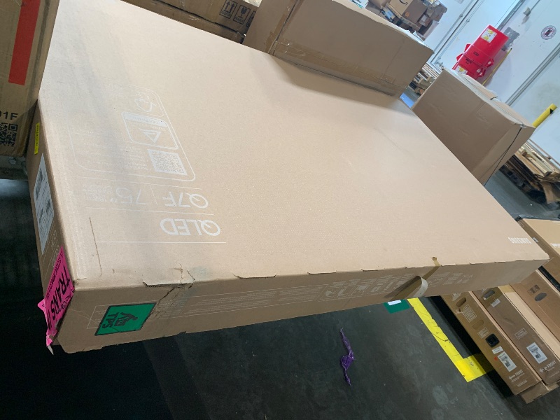 Photo 1 of - [ ] ***AS IS / NO RETURNS - SALE FINAL - FOR PARTS ONLY*** Samsung 75-Inch Class QLED Q7F Series Samsung Vision AI Smart TV (2025 Model, 75Q7F) Quantum HDR, Object Tracking Sound Lite, Q4 AI Gen1 Processor, 4K upscaling, Gaming Hub, Alexa Built-in