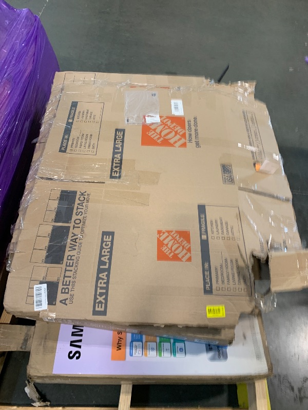 Photo 1 of ** SOLD AS IS NO REFUND/RETURN** SEE COMMENTS  Roku Smart TV – 55-Inch Select Series, 4K HDR TV – Roku TV with Enhanced Voice Remote – Flat Screen LED Television with Wi-Fi for Streaming Live Local News, Sports, Family Entertainment
