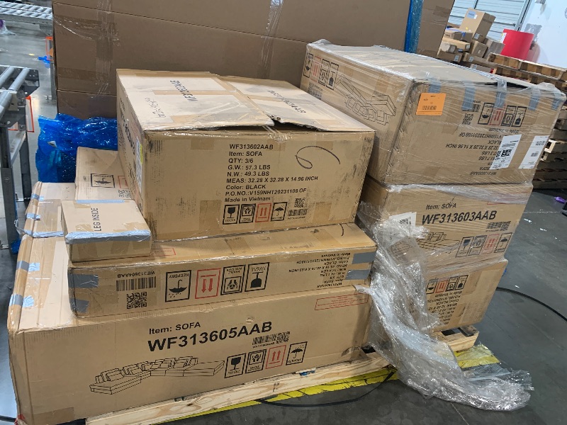 Photo 1 of ***SIMILAR ITEM/FULL SET***
151" Oversized Sectional Sofa Set, Extra Large Modular Couch with Ottoman, Upholstered Chenille Cloud Couch Deep Seat Sofa Cushion Covers Removable for Living Room (6 Seater U Shaped Light Grey)