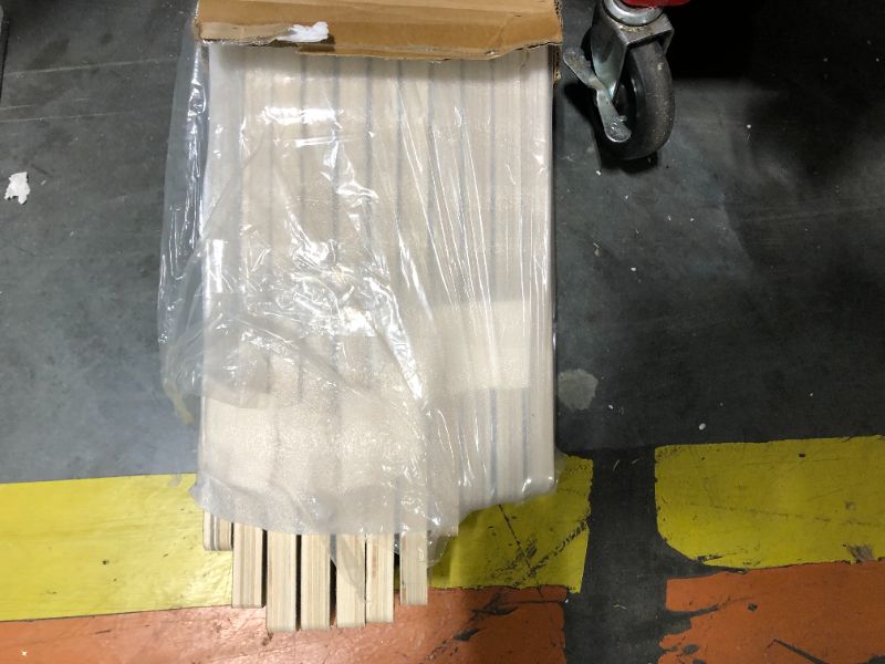 Photo 1 of *Factoy Sealed* Meliusly SlatSure Queen Size Bunkie Board – Heavy Duty Vertical Bed Slats & Foldable Wooden Support Board for Sagging Mattress or Platform Bed Frame, Box Spring Alternative and Replacement