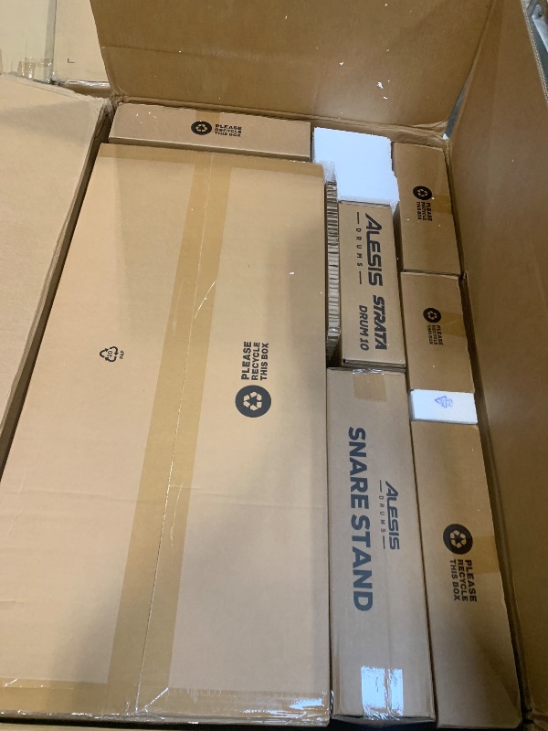 Photo 1 of * FACTORY SEALED * Alesis Strata Prime Electric Drum Set with Touch Screen, Triple-Zone ARC Cymbals, Active Magnetic Hi-Hat Controller, Dual-Zone Mesh Heads, 20" Kick, 215,000 Multi-Channel Samples