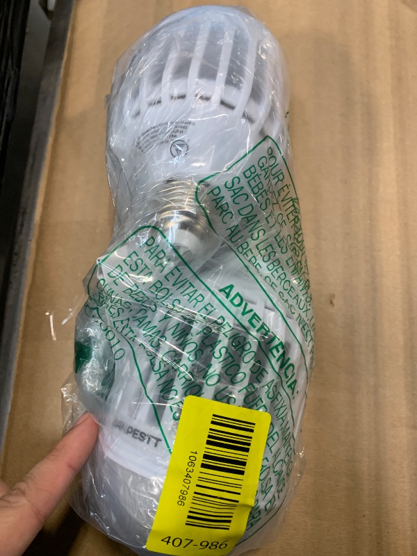 Photo 1 of [2-Pack] BANPESTT Bug Zapper Light Bulb 2-in-1 Indoor Mosquito Zapper Gnat Trap- Electric Fly Insect Killer&Bug Catcher for Home Backyard Patio