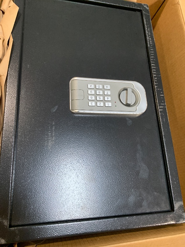 Photo 1 of [23.6" Tall]Large Safe Box, ?.? ???? Home Safes with Fireproof Waterproof Bag, Security Safes for Home with Programmable Keypad Key, Smart Alert, Mute Mode, Anti-theft Digital Safe for Valuables