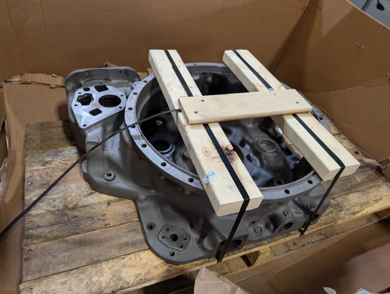 Photo 1 of ***SELLING AS IS FINAL SALE, STOCK PHOTO, ITEM/ CONDITIION MAY VARY*** Allison 29537425 Torque Converter Housing, MISSING BOX 1 & 2
FOR REFERENCE: https://www.transmachine.com/parts/torque-converter-housing-2/ 
***SELLING AS IS FINAL SALE***