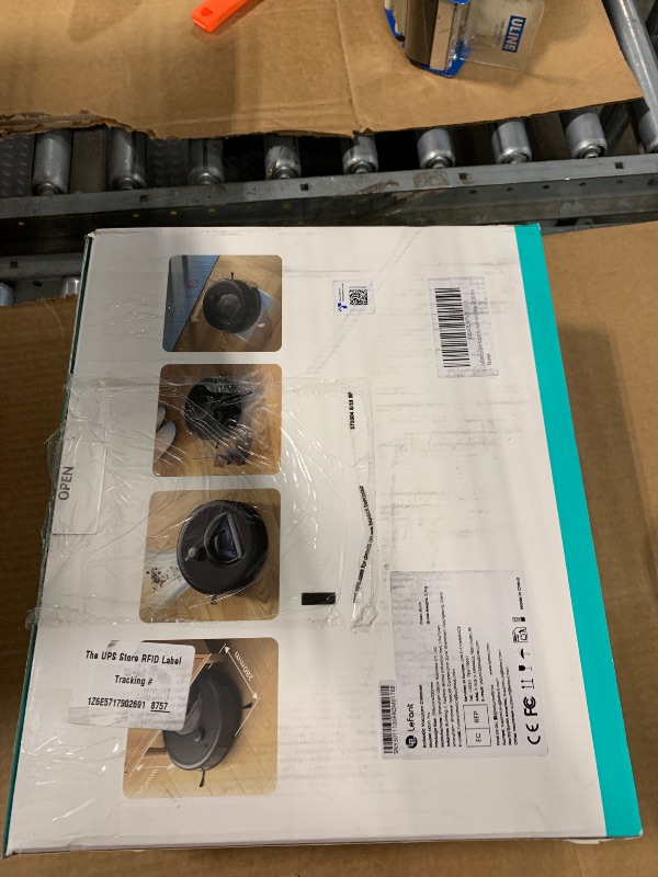 Photo 1 of ** SOLD AS IS, NO REFUND/RETURN** SEE COMMENTS!
 LiDAR Robot Vacuum and Mop, Smart Mapping and Obstacle Avoidance, Tangle-Free Pet Hair, 2.4G/5G WiFi App Control, Slim Design for Wider Coverage, Carpet Detection, M330 Pro