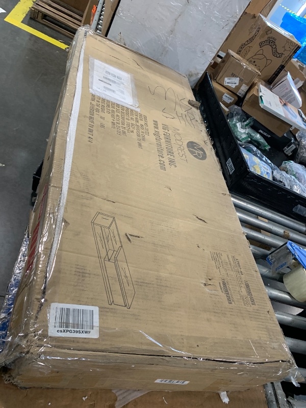 Photo 1 of *PARTIAL SET*
Modrest Mali Modern Walnut TV Stand