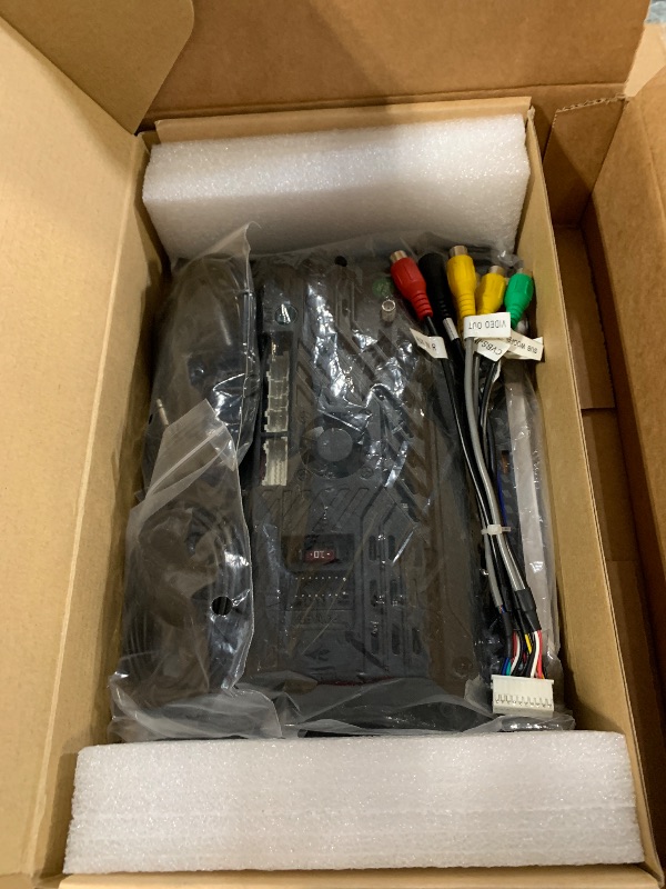 Photo 1 of [2G+64G] Android 15 Car Stereo with Wireless Carplay Android Auto,10.1" Touchscreen Car Radio with Mirror Link WiFi GPS Navigation Bluetooth FM/RDS Split Screen EQ SWC+AHD Backup Camera