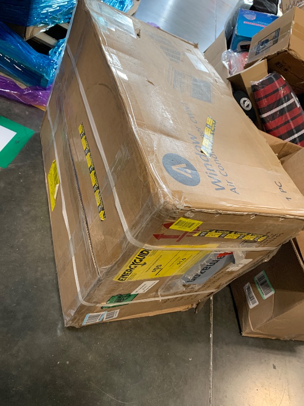Photo 1 of *MISSING PARTS - see clerk notes*
dainslef Window Air Conditioner - 6,000 BTU, U-Shaped Design, Ultra Quiet, Wi-Fi Enabled, Energy Efficient, Remote Control, Cools Up to 269 Sq.Ft, White