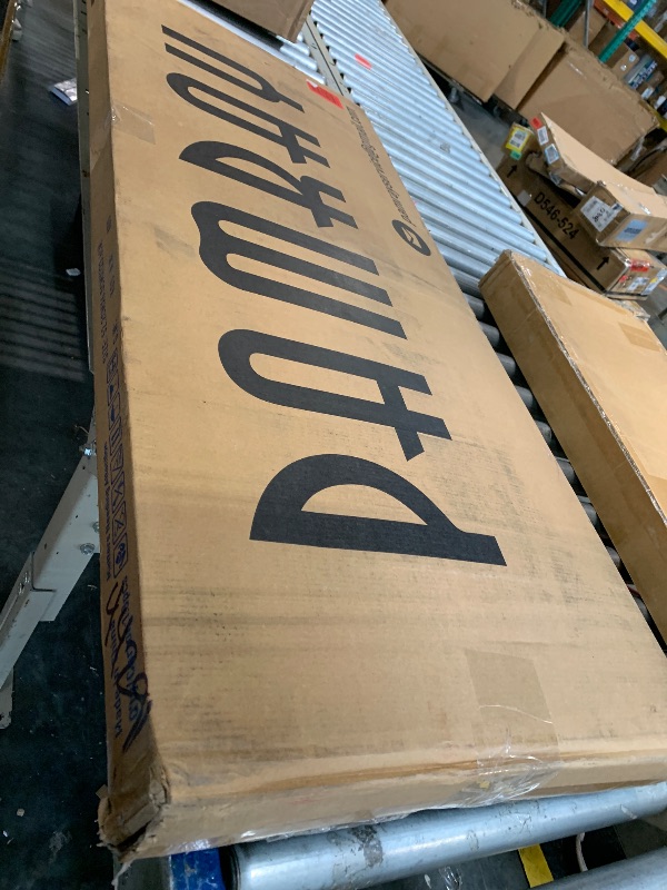 Photo 1 of ***FINALE SALE/NO RETURN, SOLD AS PARTS ONLY***
Pamray 47 Inch Computer Desk with 8 Fabric Drawers PC Gaming Desk Home Office Study Work Writing Table for Bedroom Black