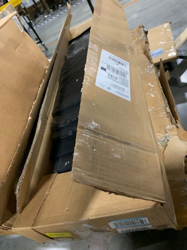 Photo 1 of ***MISSING HARDWARE, SELLING FOR PARTS AS IS FINAL SALE***DUMOS Dresser for Bedroom, 10 Storage Drawers, Wide Fabric Closet Chests Organizer Tower Furniture with Wooden Top Metal Frame for Clothes, Guest Room, Living Room, Hallway, Entryway***MISSING HARD