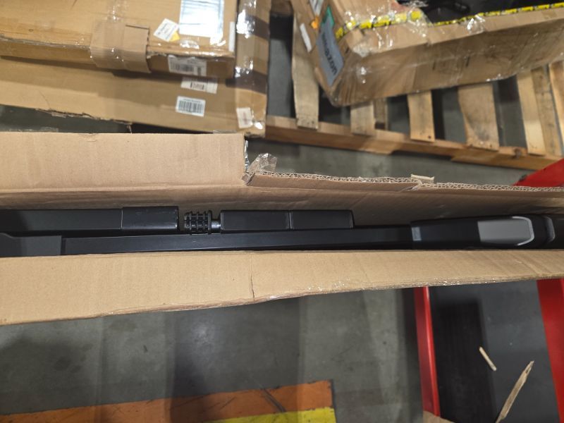 Photo 1 of ***MISSING PARTS*** Babelio Baby Gate, 29-43" Auto-Close Easy Install Pet Gate, PressGuard P7 Extra Wide Walk Thru Child Safety Gate, 30" Tall Pressure-Mounted Metal Dog Gate for Doorways & Stairs, Black