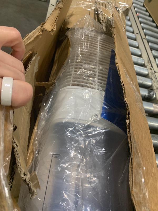 Photo 1 of ** SOLD AS IS, NO RERUND/RETUEN** SEE COMMENTS!
Exnos Portable Evaporative Air Cooler, 3-in-1 Cooling Fans that Blow Cold Air With 3L Water Tank, 38’’ Tower Fan for Bedroom, Office with 3 Speeds, 12H Timer, Oscillation, Remote Control, 2 Ice Packs