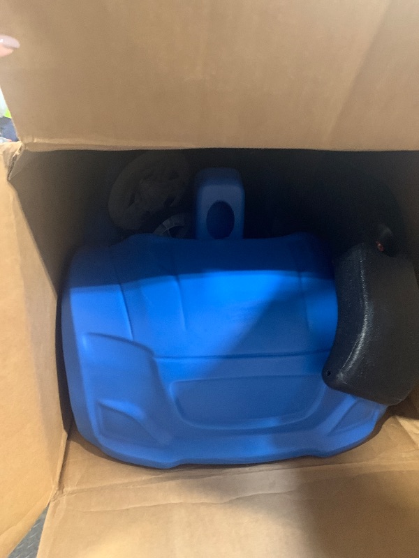 Photo 1 of ***NO SCREWS*** Step2 Whisper Ride Cruiser Kids Push Car, Ride On Toy, Stroller Substitute, Includes Seat Belt & Horn, Made of Durable Plastic, Max Weight 50 lbs., For Toddlers 1.5-4 Years Old, Blue