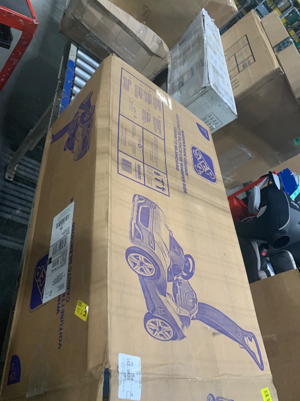 Photo 1 of ***NO SCREWS*** Step2 Whisper Ride Cruiser Kids Push Car, Ride On Toy, Stroller Substitute, Includes Seat Belt & Horn, Made of Durable Plastic, Max Weight 50 lbs., For Toddlers 1.5-4 Years Old, Blue