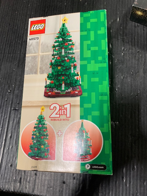 Photo 1 of ** SOLD AS IS NO REFUND/RETRUN** SEE COMMENTS!
LEGO Christmas Tree - Building Toys for Kids, Boys & Girls, Ages 12+ - Mini Christmas Tree Decorations for Tabletop & Home - Gifts for Boys & Girls - 40573