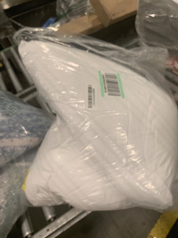Photo 1 of **DIRTY USED!!!Acanva Fluffy Pillow Insert for Bed Sleeping, Decorative Stuffer Cushion Sham Filler, King 20x36 (Pack of 1), White