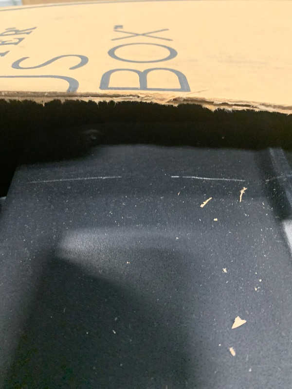 Photo 1 of ***SCRATCH ON THE TOP!!!Step2 MailMaster Plus Mailbox & Post, Weather Resistant, Large Outdoor Mailboxes, Made of Durable Plastic, Easy to Install, Flag Included, Black