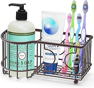 Photo 1 of ****SIMULAR NOT EXACT!!!!!!Simple Houseware Multi-Functional 6 Slots Toothbrush Holder, Bronze****SIMULAR NOT EXACT!!!!!
****SIMULAR NOT EXACT!!!!!