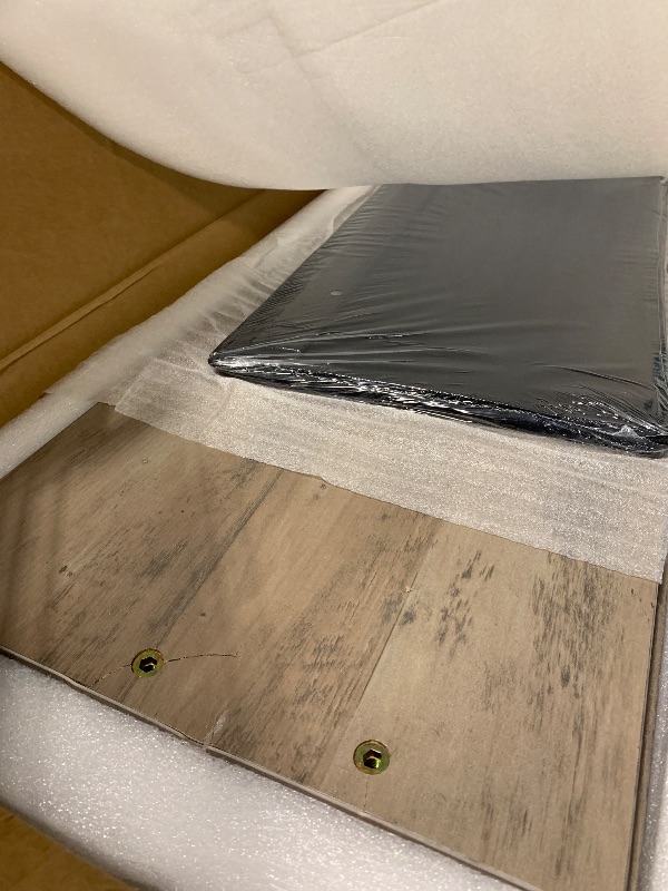 Photo 1 of **BENT !!!!!KLUVIS Grey Small Electric Standing Desk - 32 Inch Narrow Small Adjustable Stand Up Desk for Writing Study Work, Mini Sit to Stand Desks Workstation for Adult Boys Girls Bedroom Home Office