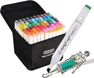 Photo 1 of !!!MISING MARKERS ONE IS DRIED UP!!!FINAL SALE!!!YASNAY Alcohol Markers, 80 Colors Dual Tip Art Marker, Drawing Markers, Coloring Marker for Sketching Adult Coloring!!!!FINAL SALE!!