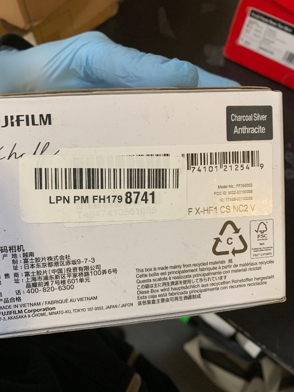 Photo 1 of FUJIFILM X Half Mirrorless Camera - Charcoal Silver