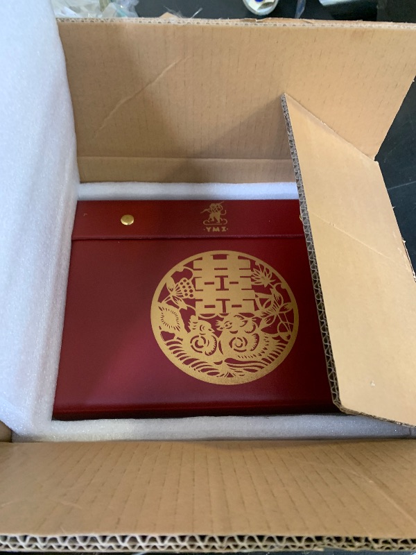 Photo 1 of Yellow Mountain Imports Chinese Mahjong Set – Rouge Heritage – 146 Medium Tiles, Professional Set for Chinese-Style Play [???? ????]