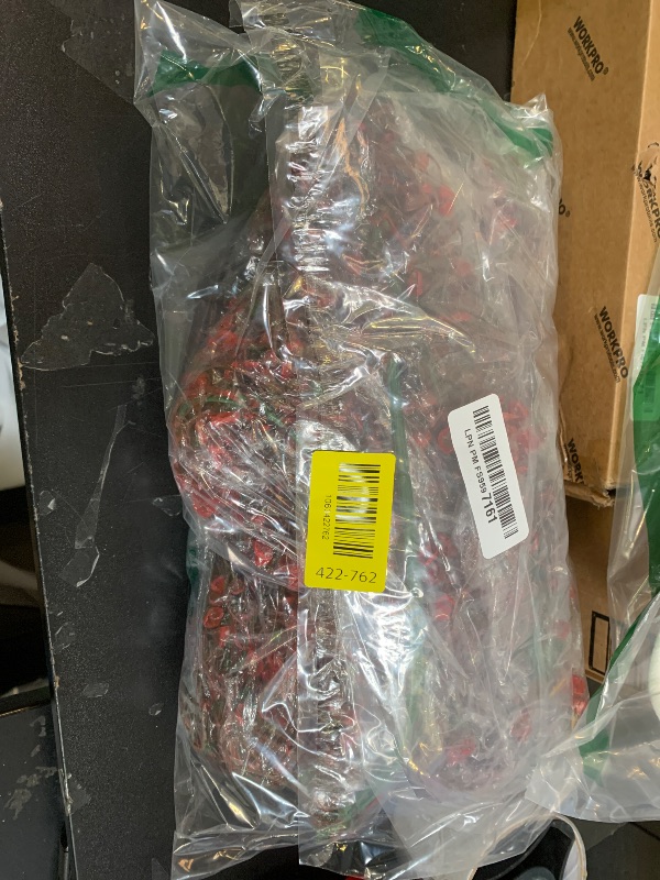 Photo 1 of RECUTMS 4 Pcs Faux Hanging Vines Ferns Artificial Hanging Plants Fake Ivy Wall Plants Decoration for Indoor Outdoor Valentines Day Patio Garden Wedding Balcony Christmas Party Home Spring(Red)