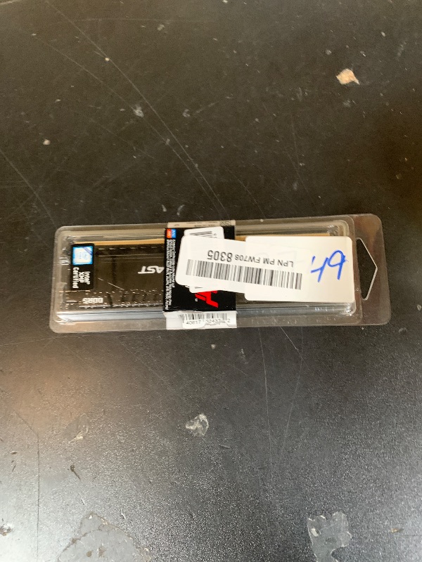 Photo 1 of Kingston FURY Beast 16GB 5200MHz DDR5 CL40 Desktop Memory Single Module KF552C40BB-16