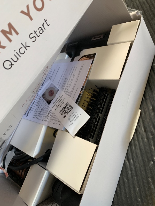 Photo 1 of Shark SpeedStyle Pro Professional Performance High-Velocity Hair Dryer System with Scalp Shield and IQ Speed Styling & Drying Suite, Straight and Wavy Hair, Lightweight, Ionic, No Heat Damage, HD731