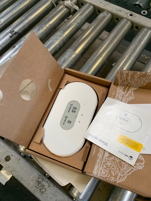 Photo 1 of Airthings 2960 View Plus - Battery Powered Radon & Air Quality Monitor (PM, CO2, VOC, Humidity, Temp, Pressure)