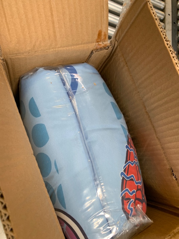 Photo 1 of Jay Franco Kids Comforter Set Includes Sheets and Pillow Covers - Soft and Cozy Bed Set for Stylish Room Decor, Light Blue - Spidey & His Amazing Friends, 5 Piece Twin Bedding