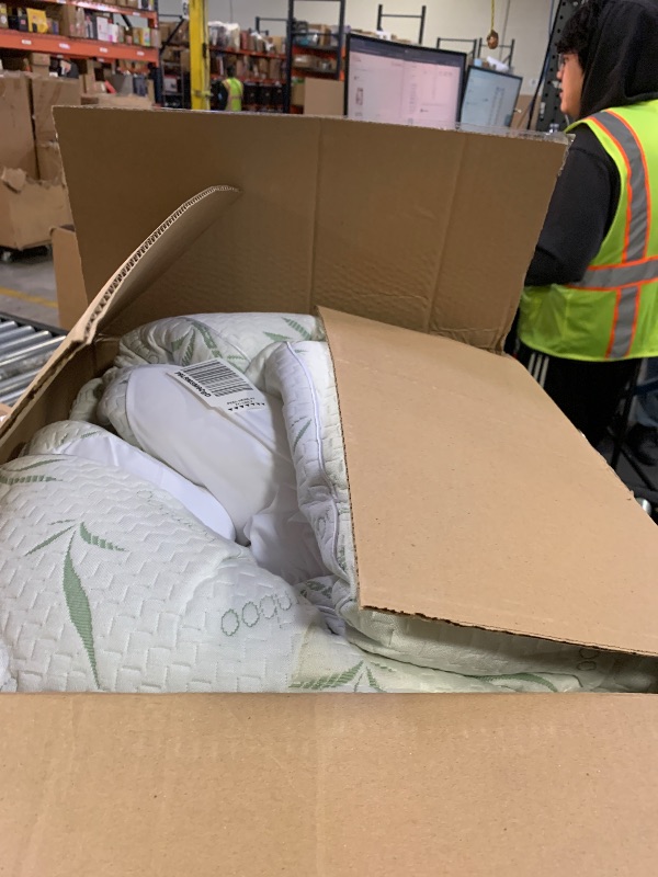 Photo 1 of Jov5tic 3 Inch Mattress Topper Full Size - 1500GSM 3D+7D Down Alternative Fill,Viscose Made from Bambu Cover,Cooling Extra Firm Pillow Top Mattress Pad for Back Pain with 6"-18" Deep Pocket (54"x75")