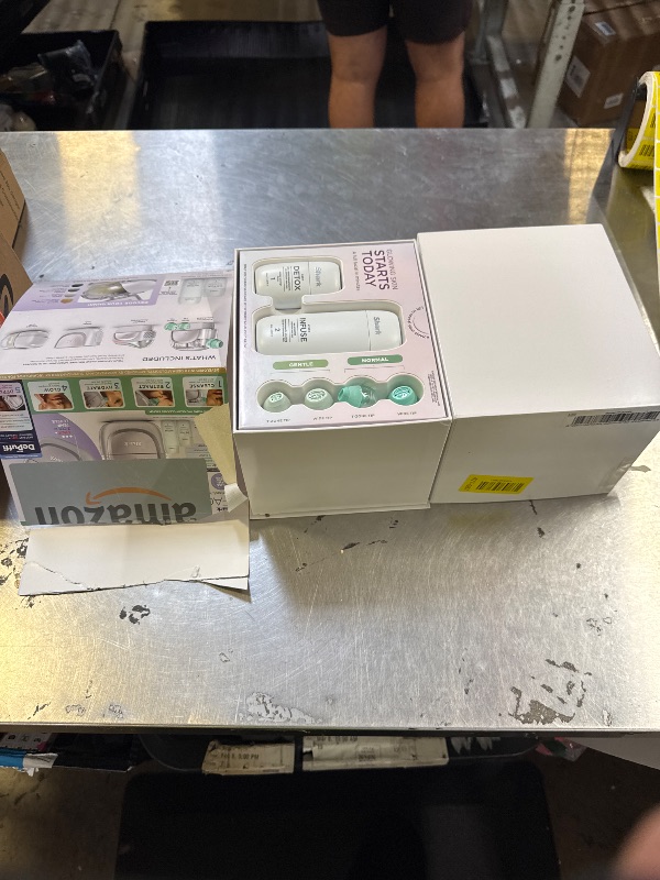 Photo 1 of Shark FacialPro Glow at-Home Hydro-Powered Facial System with DePuffi Hot & Cold Therapy – Professional Spa Skincare Device for Pore Cleansing, Hydration, & Radiant Glow, Lilac, FH320PL