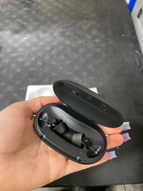 Photo 1 of Sony CRE-C20 Self-Fitting OTC Hearing Aids for Mild to Moderate Hearing Loss, Prescription-Grade Sound Quality, Compact Virtually Invisible Design, Customizable App, and Rechargeable Battery