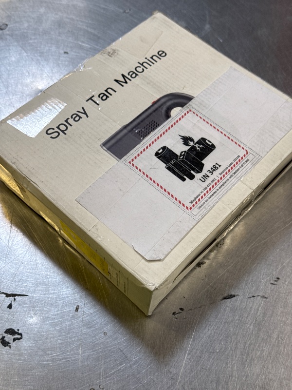 Photo 1 of Spray Tan Machine, Strong Spray Level Even Atomization- Adjustable 3 Different Strength Spray Levels - Portable & Rechargeable Cordless Spray Tan Gun for Self Tanning Travel Beach Salon Home Use Grey