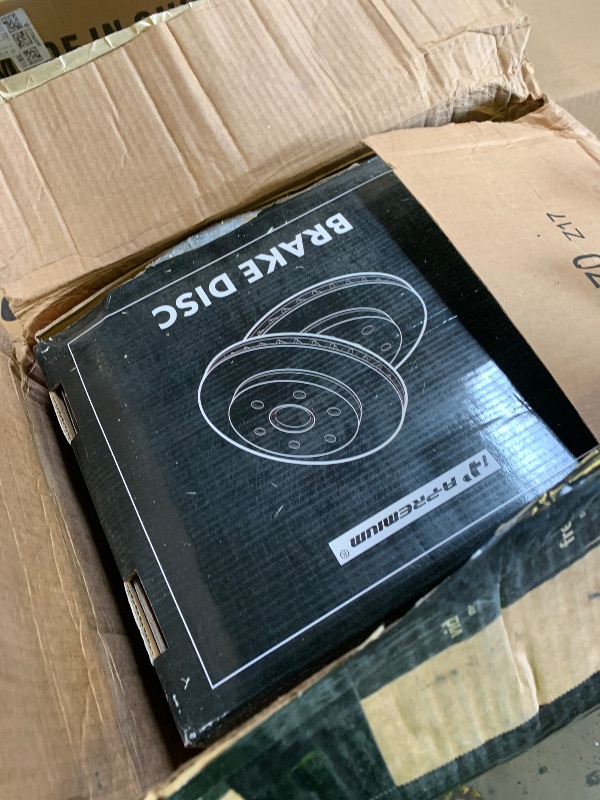 Photo 1 of A-Premium Front and Rear Disc Brake Rotors + Ceramic Pads Kit Compatible with Select Toyota Models - Corolla 2009-2019, 12-PC Set