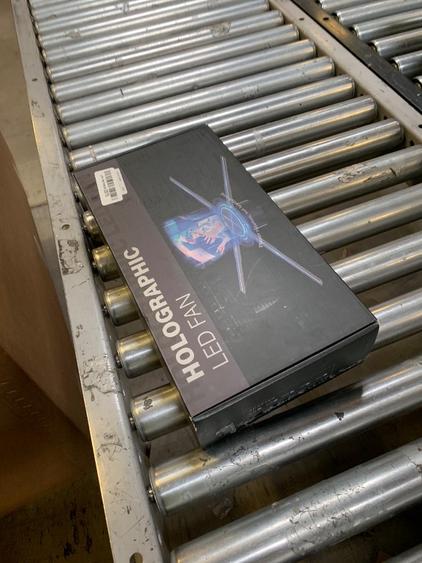 Photo 1 of 3D Hologram Fan, 26 inch Hologram Fan Support App/Remote/Bluetooth/WIFI, Holographic Display with HD LED 2000*1536PX Resolution Picture Spinner for Business,Shop,Christmas,Halloween (65cm, 8G)