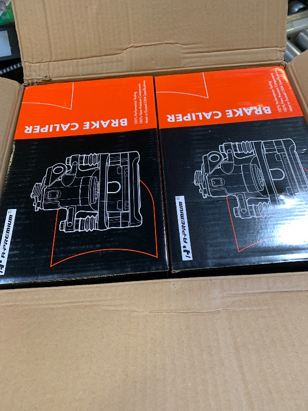 Photo 1 of A-Premium Disc Brake Calipers Assembly Compatible with Acura Models - TL Base 2004-2006, TL Type-S 2007-2008 - Front Driver and Passenger Side