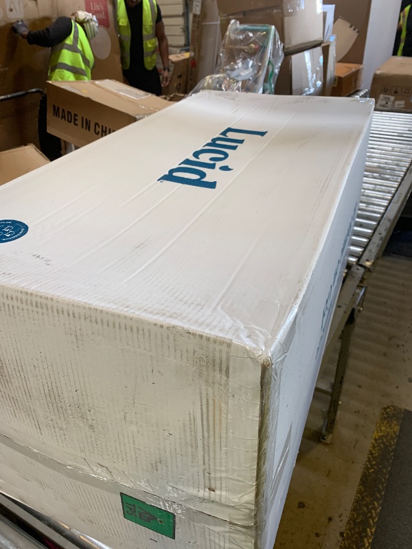 Photo 1 of Lucid 14 Inch Memory Foam Mattress - Medium Firm Feel - Infused with Refreshing Bamboo Charcoal and Cooling Gel - Bed in a Box - Temperature Regulating - Pressure Relief - Breathable - Queen Size