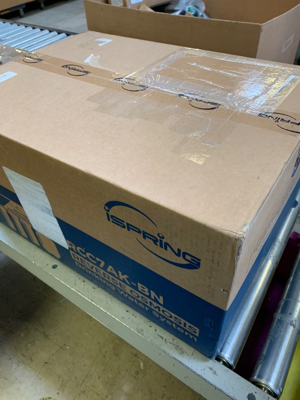 Photo 1 of iSpring RCC7AK, NSF Certified, 75 GPD, Alkaline 6-Stage Reverse Osmosis System, pH+ Remineralization RO Water Filter System Under Sink, Patented Top-Mounted Faucet Design for Easy Installation