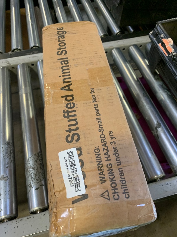 Photo 1 of Mloong Stuffed Animal Storage, Wood Stuffed Animal Zoo Storage,Space Save Toy Organizer, Extra Large Capacity Plush Toy Cage,Stuffed Animal Holder,Gift for Nursery Playroom Kidroom Bedroom-54 inch