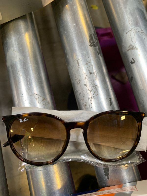 Photo 1 of Ray-Ban RB2204F Low Bridge Fit Sunglasses, Havana/Clear Gradient Brown, 54 mm