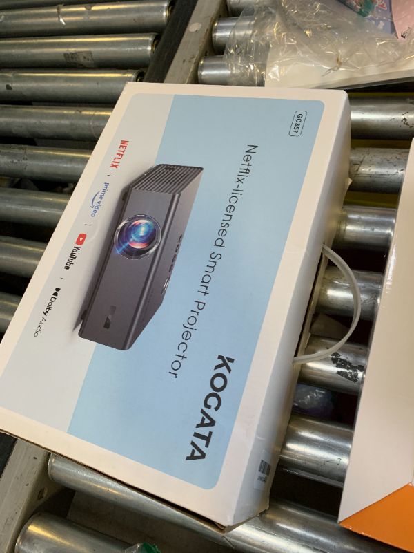 Photo 1 of 4K Projector with Built-in Apps, 1500ANSI Auto Focus&6D Keystone Dolby Audio Kogata Smart Projector with WiFi 6 Bluetooth Outdoor Movie Proyector for Home Theater HDR10+ UPGRADE