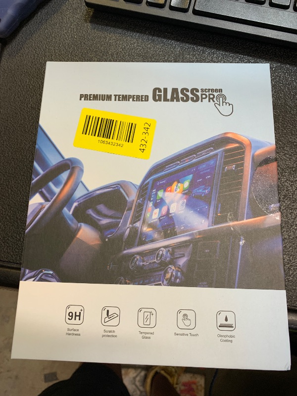 Photo 1 of Moonlinks GMC Screen Protector for 2014-2021 GMC Sierra/Canyon Chevy Silverado/Colorado, 9H hardness Anti Glare Scratch Fingerprint Tempered Glass Center 7-Inch Screen Protector