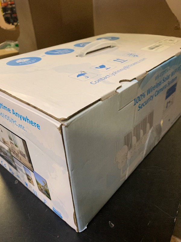 Photo 1 of wireless solar wifi ptz security camera system