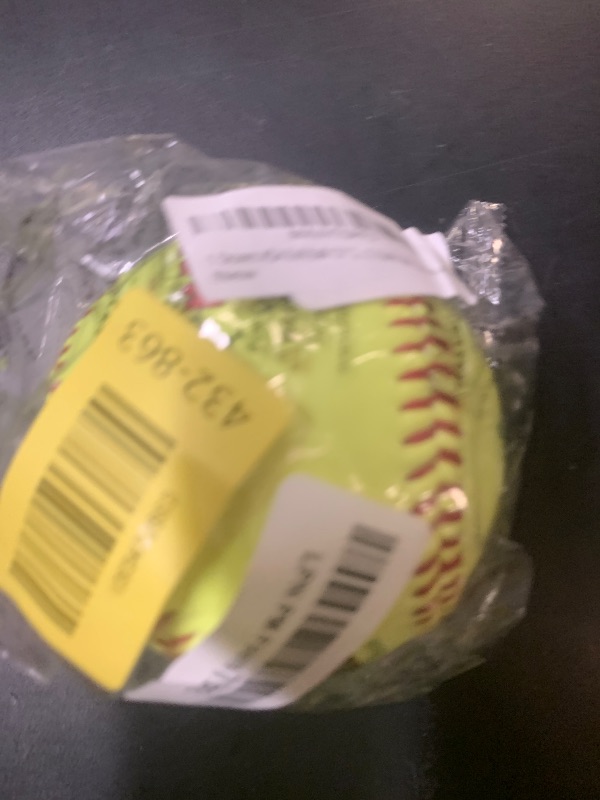 Photo 1 of 1 Dozen ASA Evil Ball 12" Softballs 52 COR 300 Compression 12 Balls (MP-Evil-RP-ASA-Y)