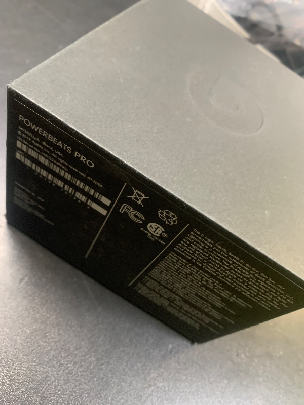 Photo 1 of Beats Powerbeats Pro Wireless Earbuds - Apple H1 Headphone Chip, Class 1 Bluetooth Headphones, 9 Hours of Listening Time, Sweat Resistant, Built-in Microphone - Black